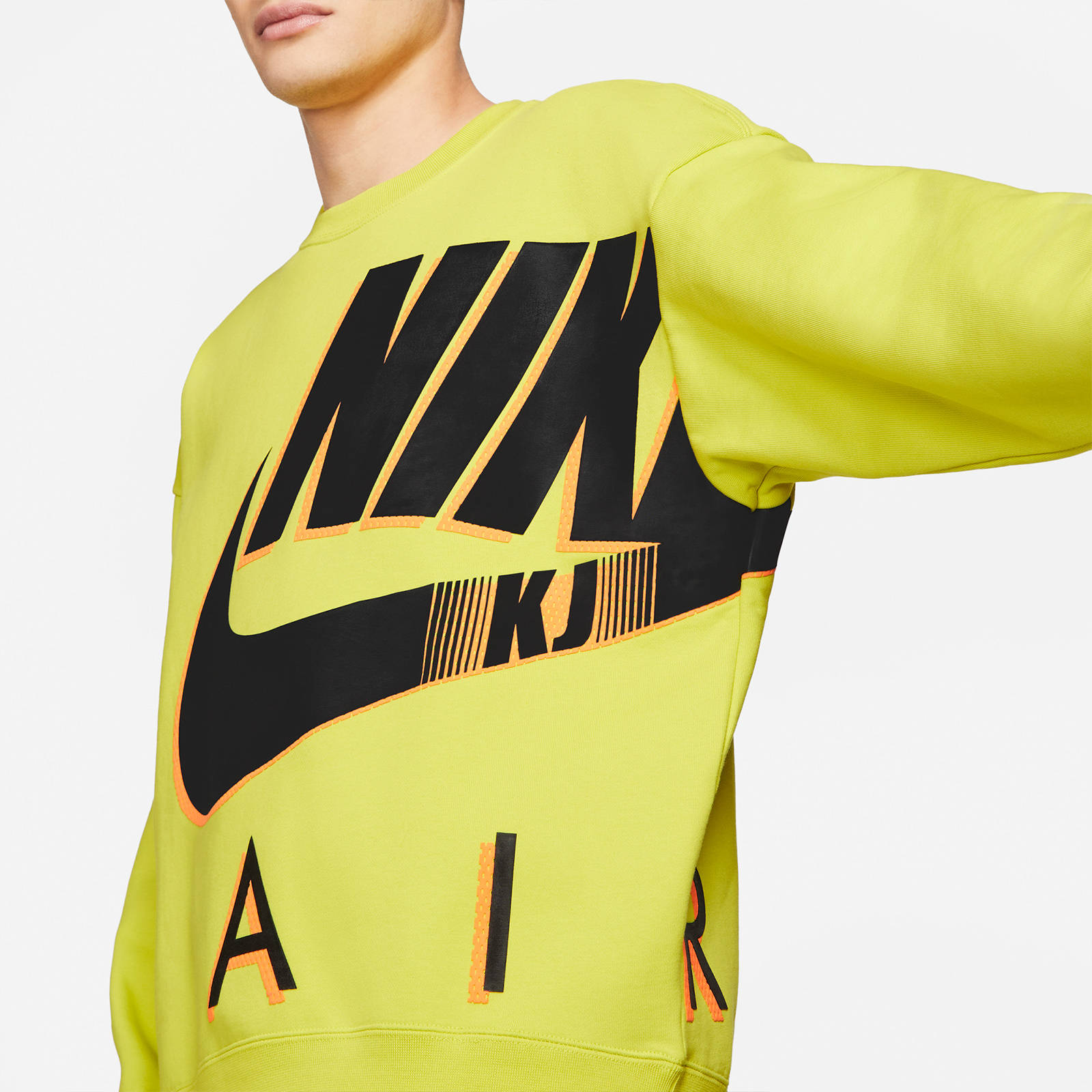 ☆ NIKE x Kim Jones Fleece Crew コラボスウェット ☆ Nike x Kim Jones Heavyweight Fleece Crew Neck Grey Men's