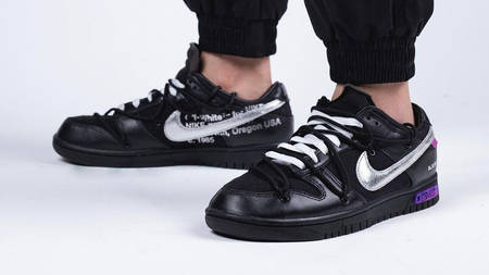 Your Best Look Yet at the Off-White x Nike Dunk Low "Black" From "THE 50" Collection Your Best Look Yet at the Off-White x Nike Dunk Low "Black" From "THE 50" Collection