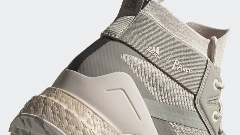 Parley x adidas Terrex Free Hiker Alumina Sesame Closeup