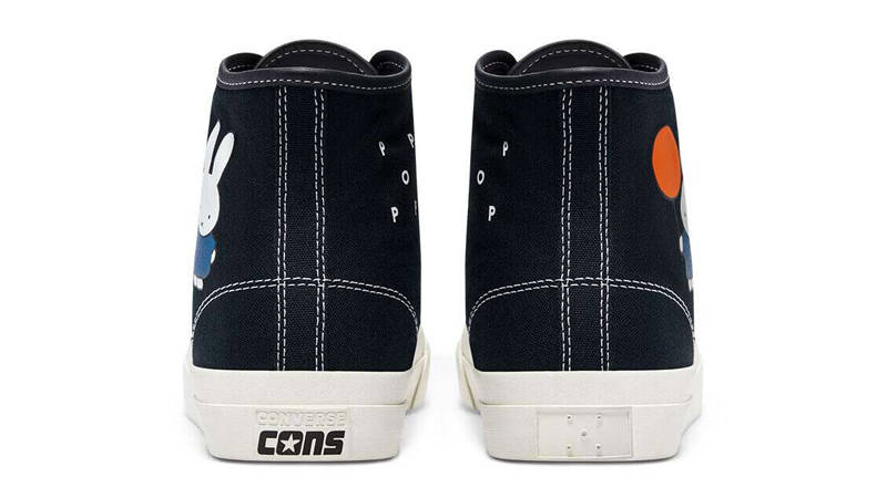 Pop Trading Company x Converse CONS Miffy JP Pro High Top Black