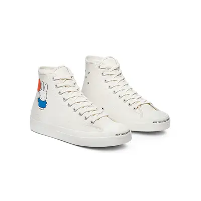 Pop Trading Company x Converse CONS Miffy JP Pro High Top Egret Front