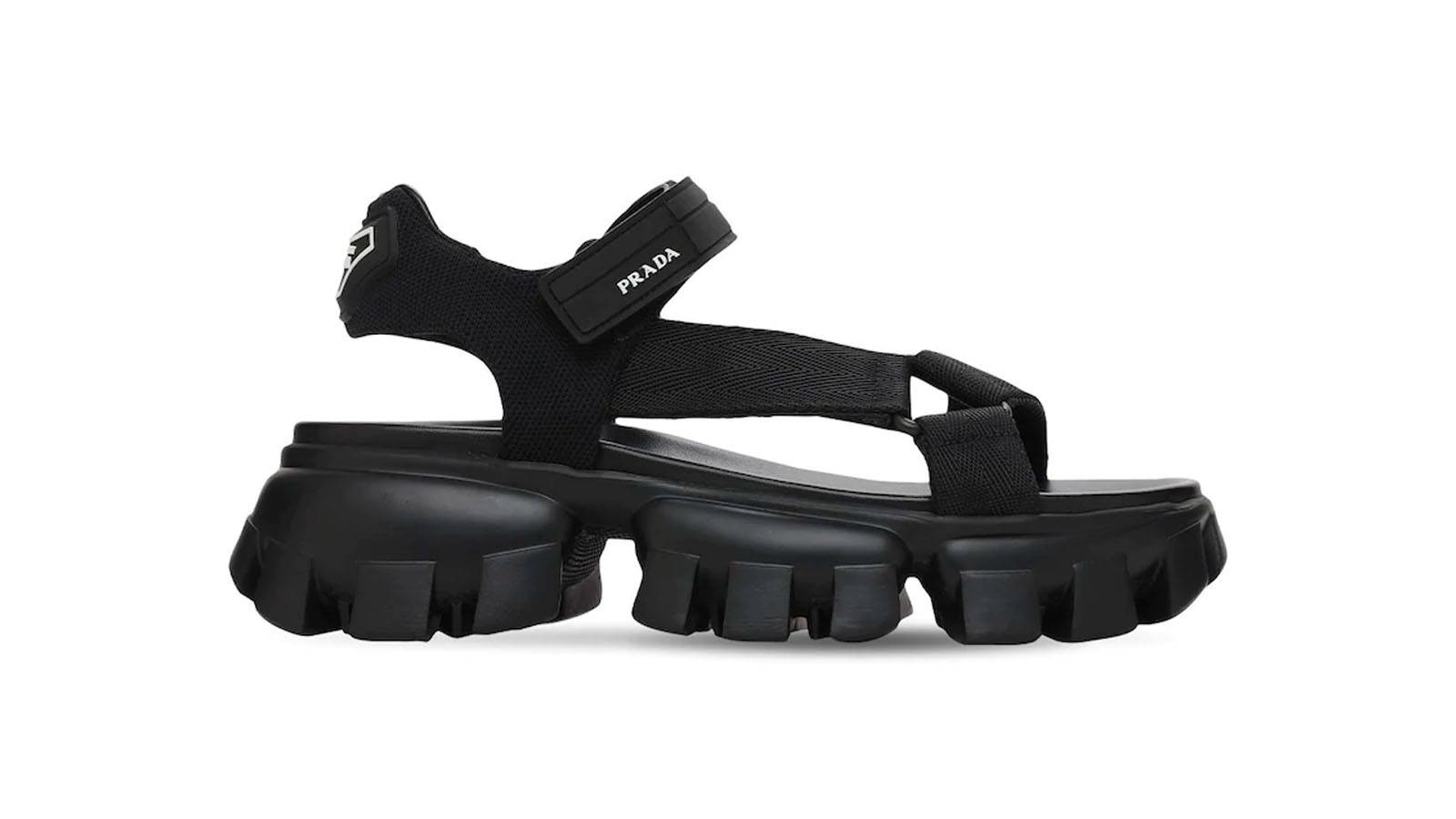 prada platform sole sandals