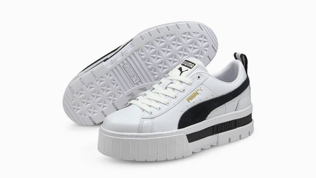 PUMA Mayze White Black