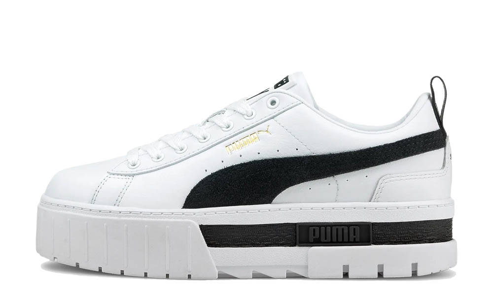 PUMA Mayze White Black