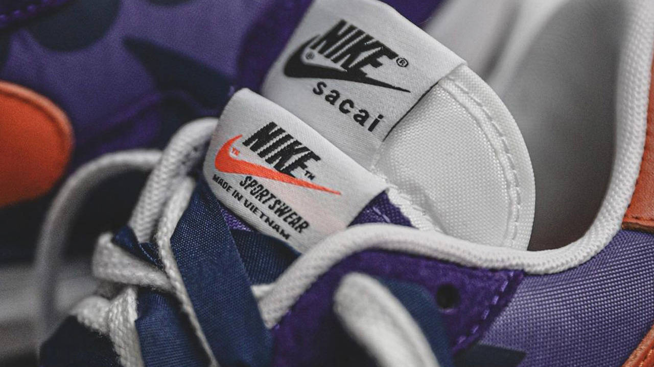 The sacai x Nike VaporWaffle "Dark Iris" & "Sesame" Are Finally Dropping This Week!