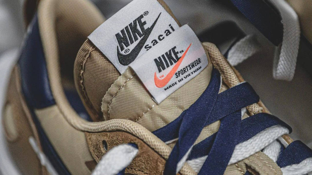 The sacai x Nike VaporWaffle "Dark Iris" & "Sesame" Are Finally Dropping This Week!