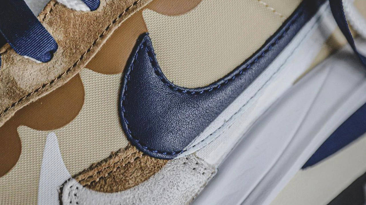 The sacai x Nike VaporWaffle "Dark Iris" & "Sesame" Are Finally Dropping This Week!
