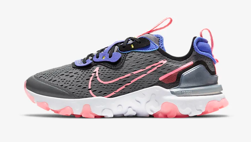 Nike React Vision GS Smoke Grey
