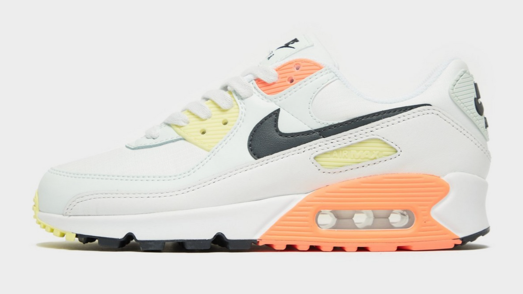 Nike Air Max 90 White/Orange/Yellow