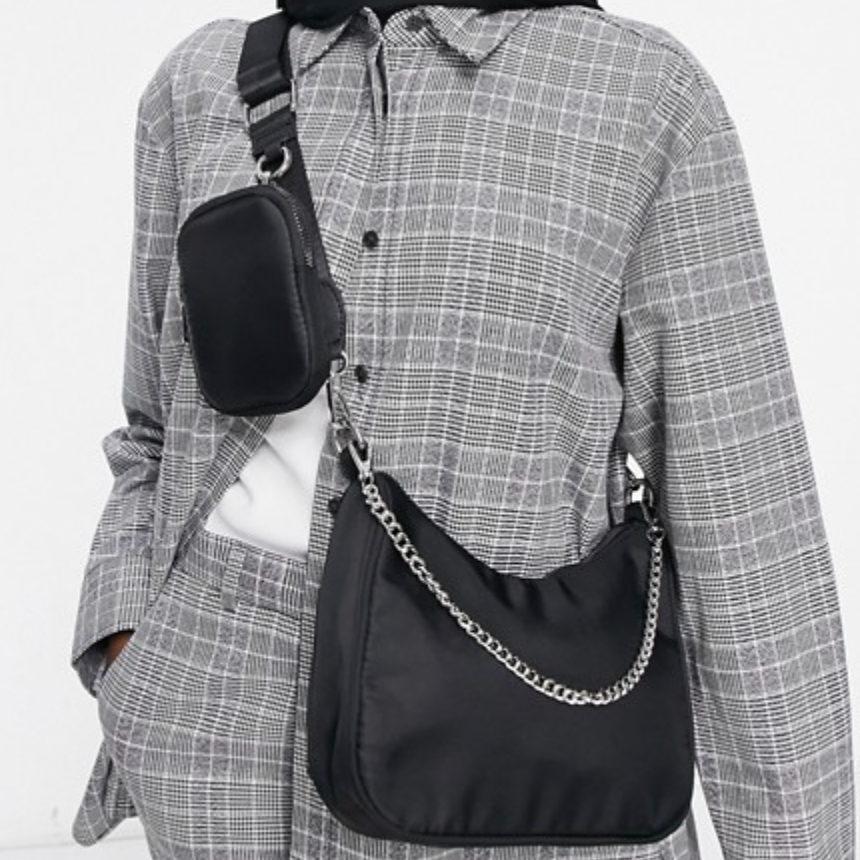 Ego Nylon Bag Black