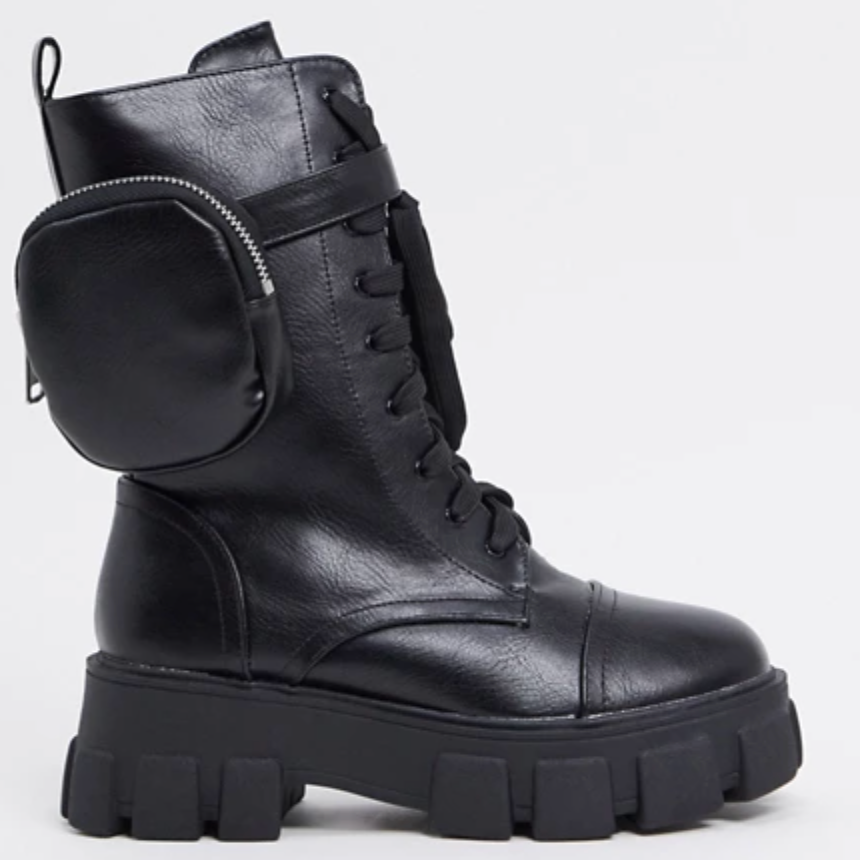 Public Desire Boots Black