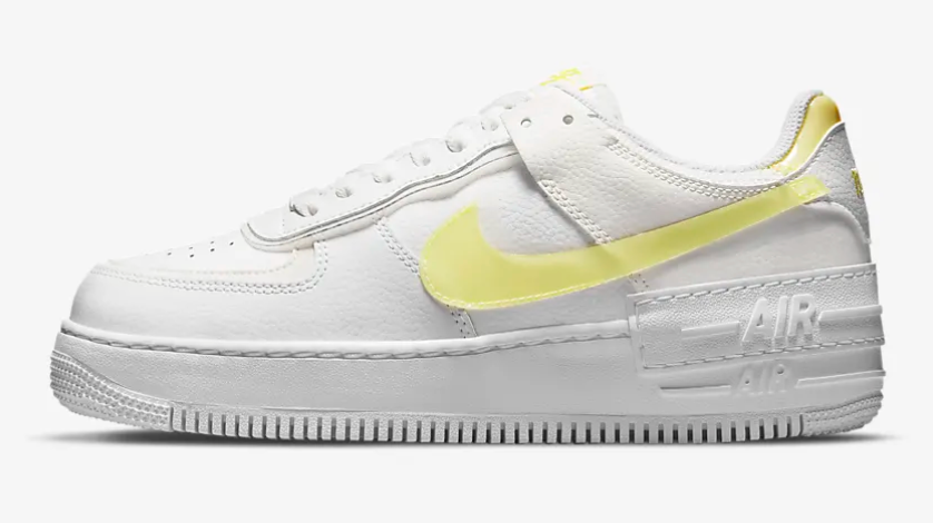 Nike Air Force 1 Shadow Yellow Swoosh