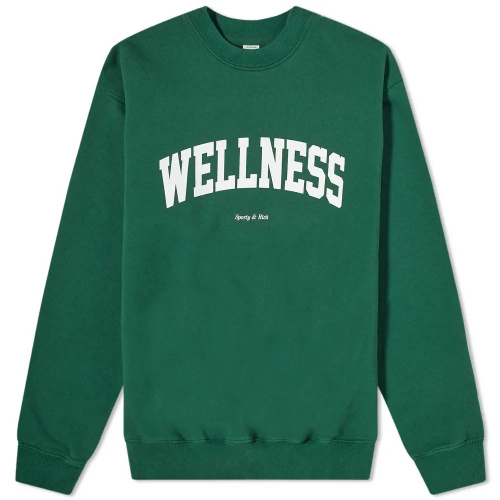 sporty and rich green hoodie