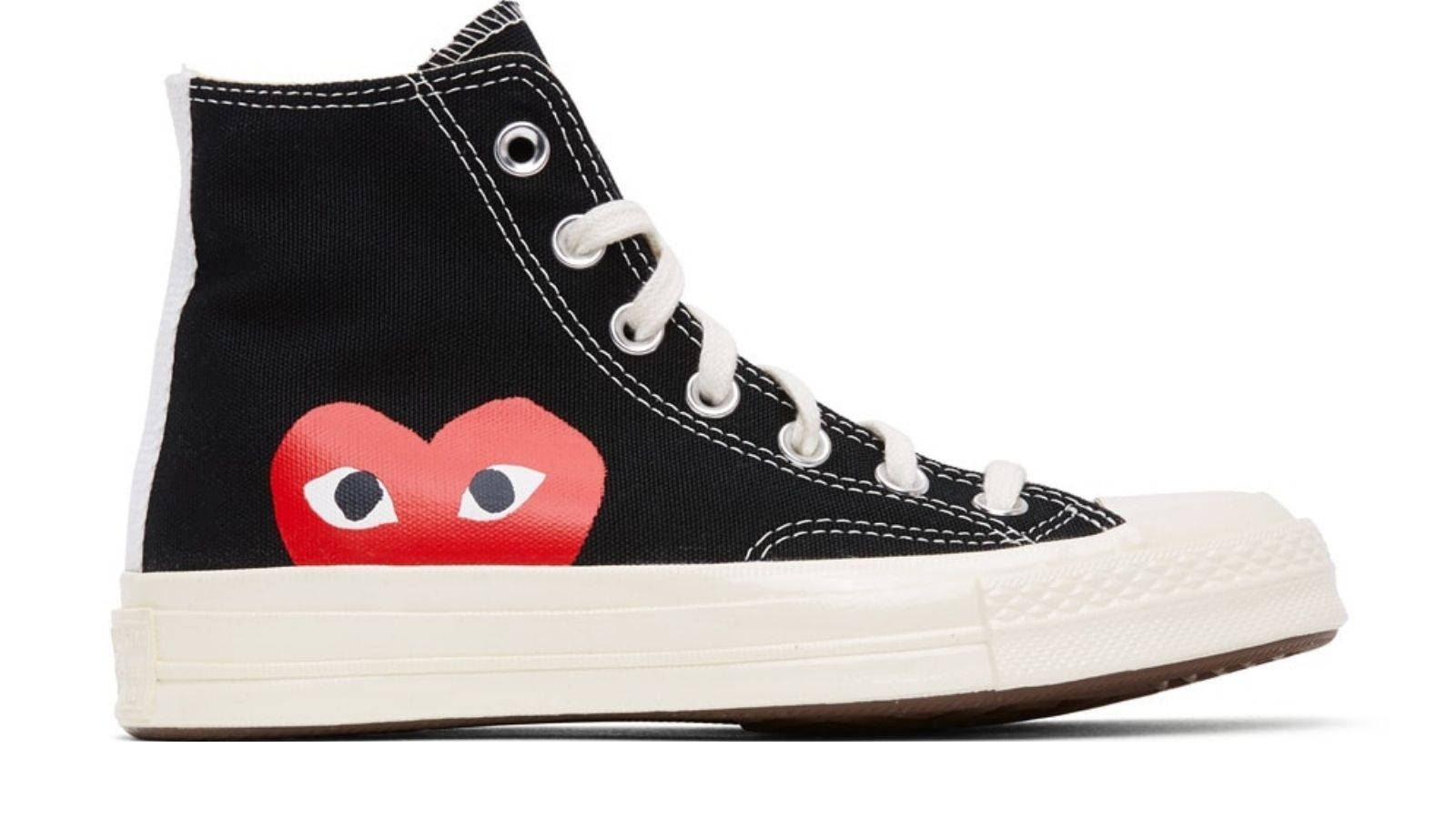 SSENSE Comme Des Garcon Black Converse
