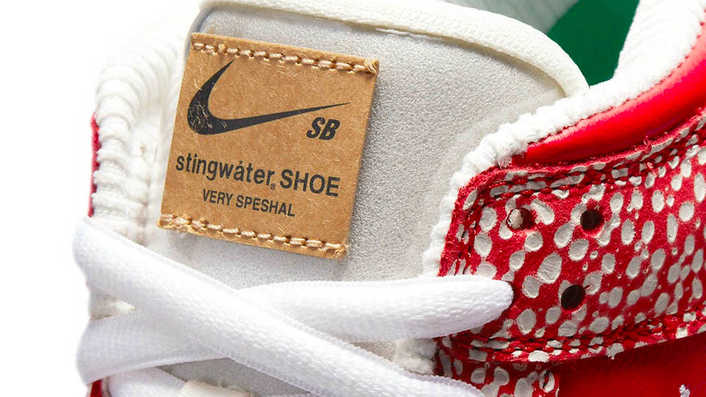 Image via Nike Stingwater x Nike SB Dunk Low "Magic Mushroom"