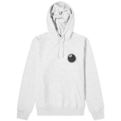 Stussy 8 Ball Dot Hoodie - Ash Heather | The Sole Supplier