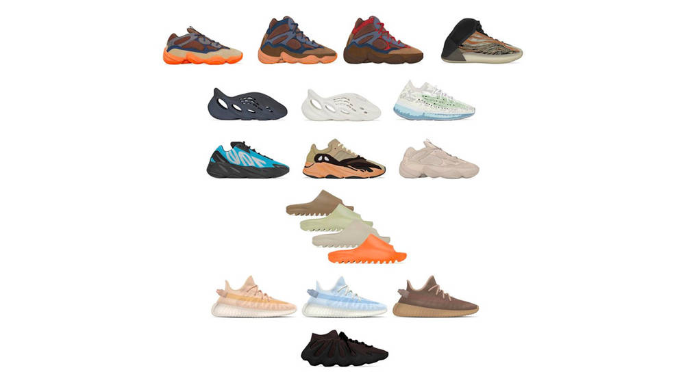 The Yeezy May & June 2021 Line-Up Gets Unveiled
