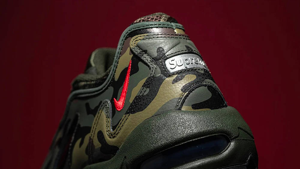 Image via Stadium Goods Supreme x Nike Air Max 96 "Camo"