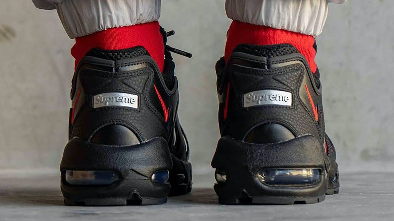 An On Foot Look at the Supreme x Nike Air Max 96