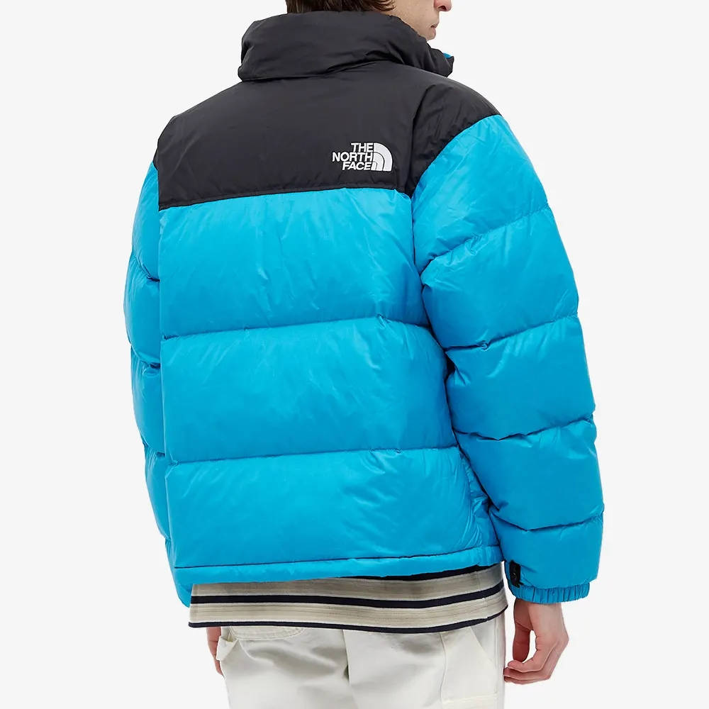 meridian blue north face jacket