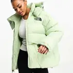 The North Face Acamarachi Oversized Puffer Jacket Sage Feature
