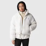 The North Face High Pile Nuptse Jacket Gardenia White Front