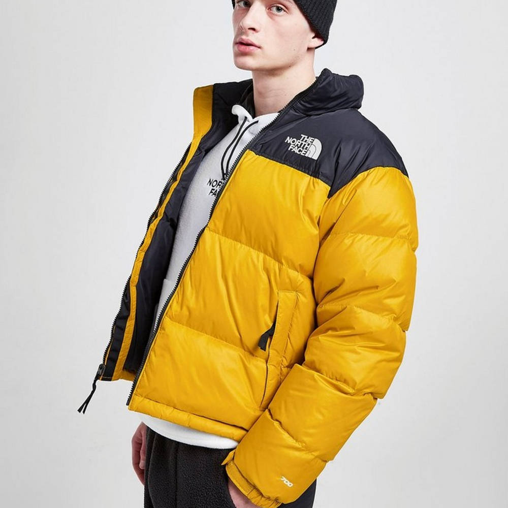 nuptse 700 yellow