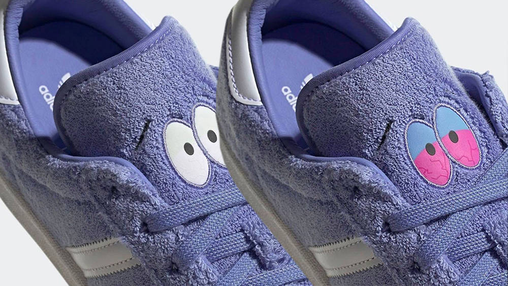 Image via adidas Raffles for the South Park x adidas Campus 80s "Towelie" Are Now Live!