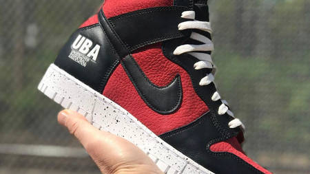 The Chicago Bulls Inspire the UNDERCOVER x Nike Dunk High "UBA" The Chicago Bulls Inspire the UNDERCOVER x Nike Dunk High "UBA"