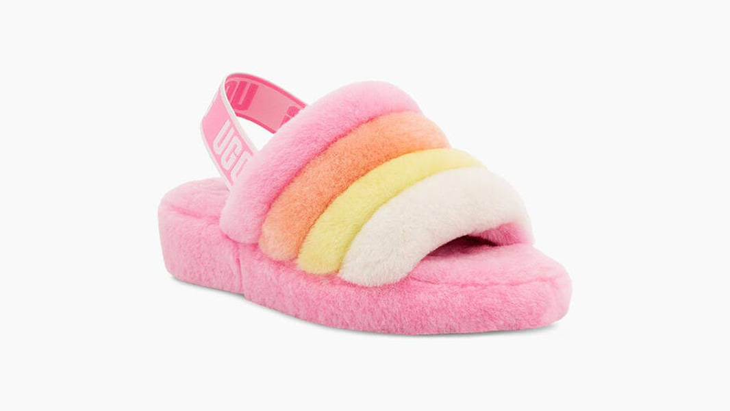 UGG Fluff Yeah Slide Sachet Pink Multi