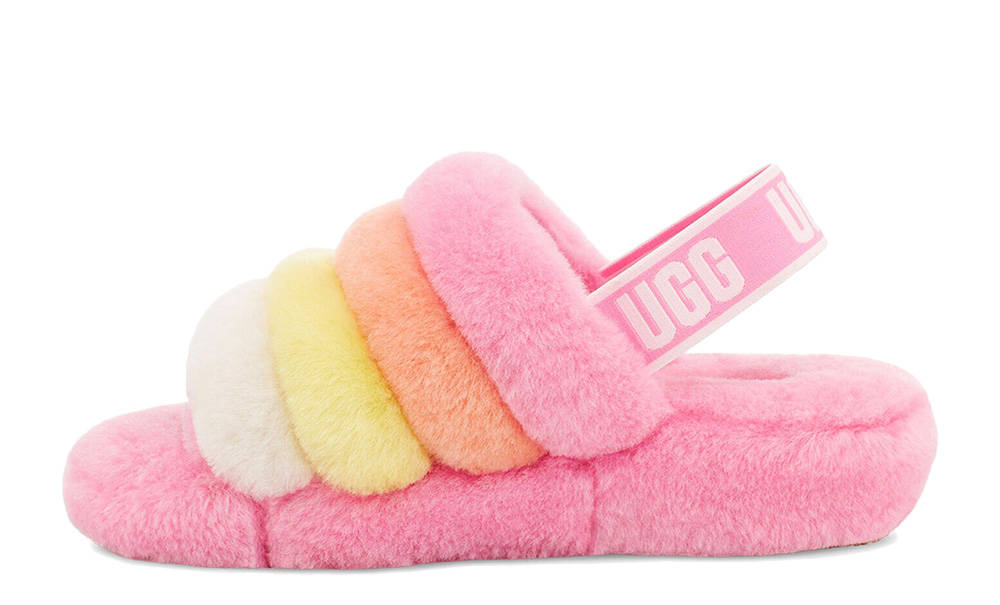 UGG Fluff Yeah Slide Sachet Pink Multi
