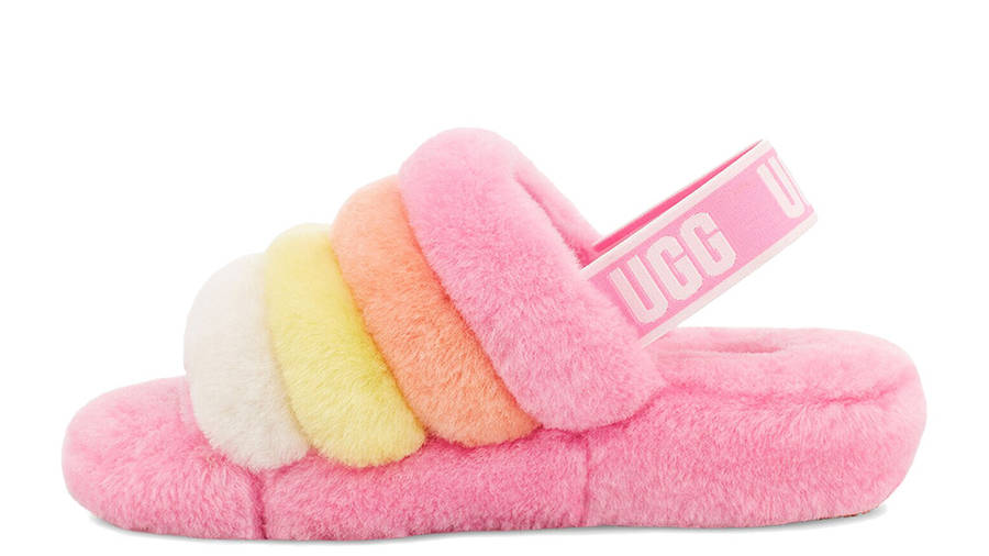 UGG Fluff Yeah Slide Sachet Pink Multi