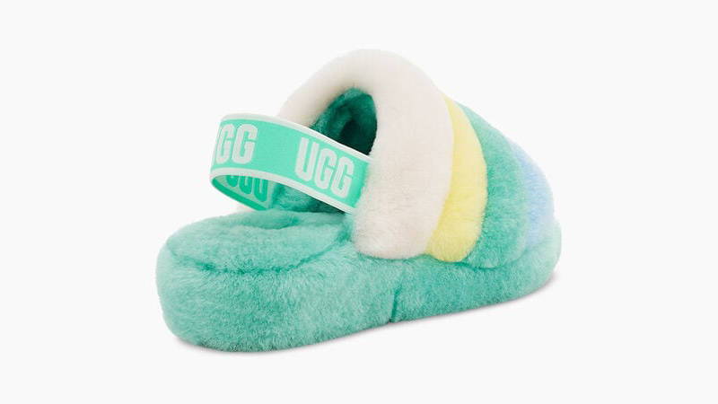 Ugg Slides Multi Color Uggs Slippers UGG Fluff Yeah Slides Tide