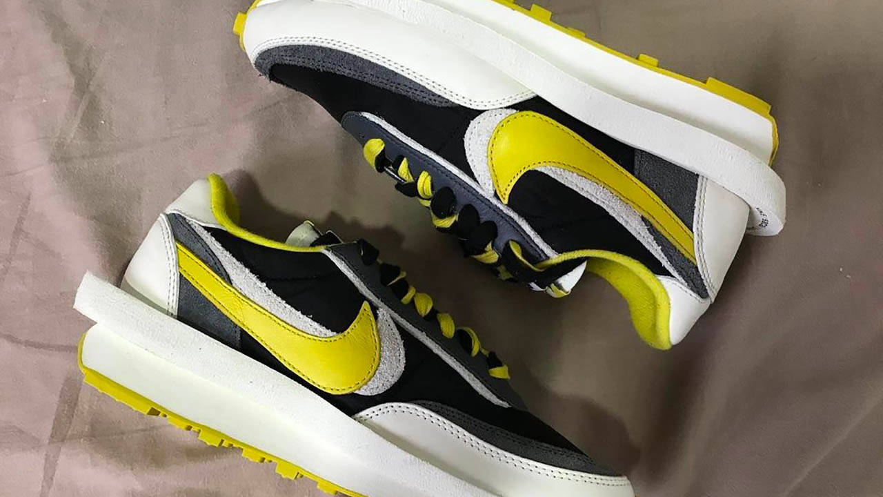 UNDERCOVER x sacai x Nike LDWaffle "Bright Citron"