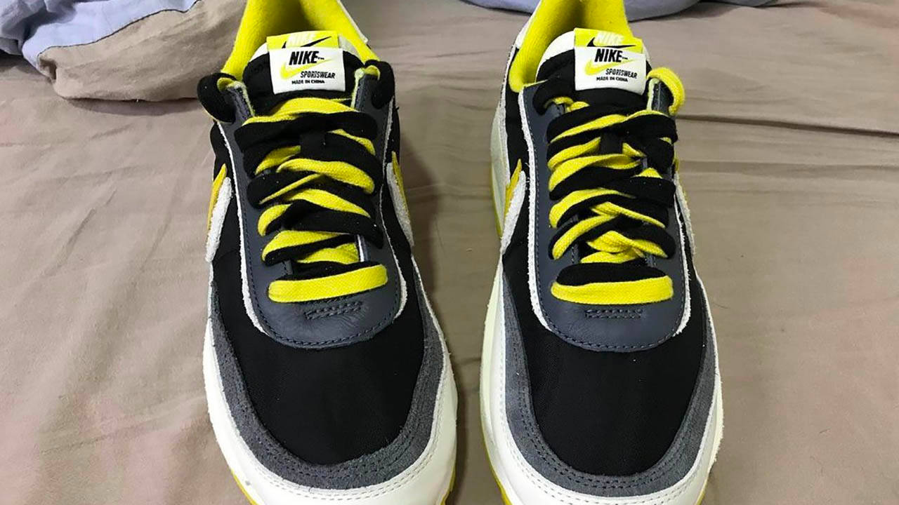 UNDERCOVER x sacai x Nike LDWaffle "Bright Citron"