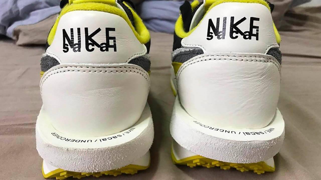 UNDERCOVER x sacai x Nike LDWaffle "Bright Citron"