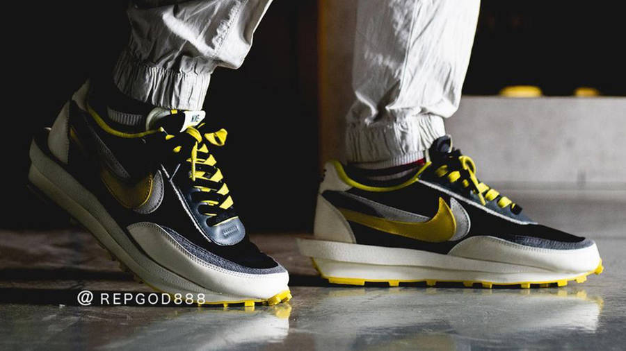 nike ld waffle sacai undercover bright citron