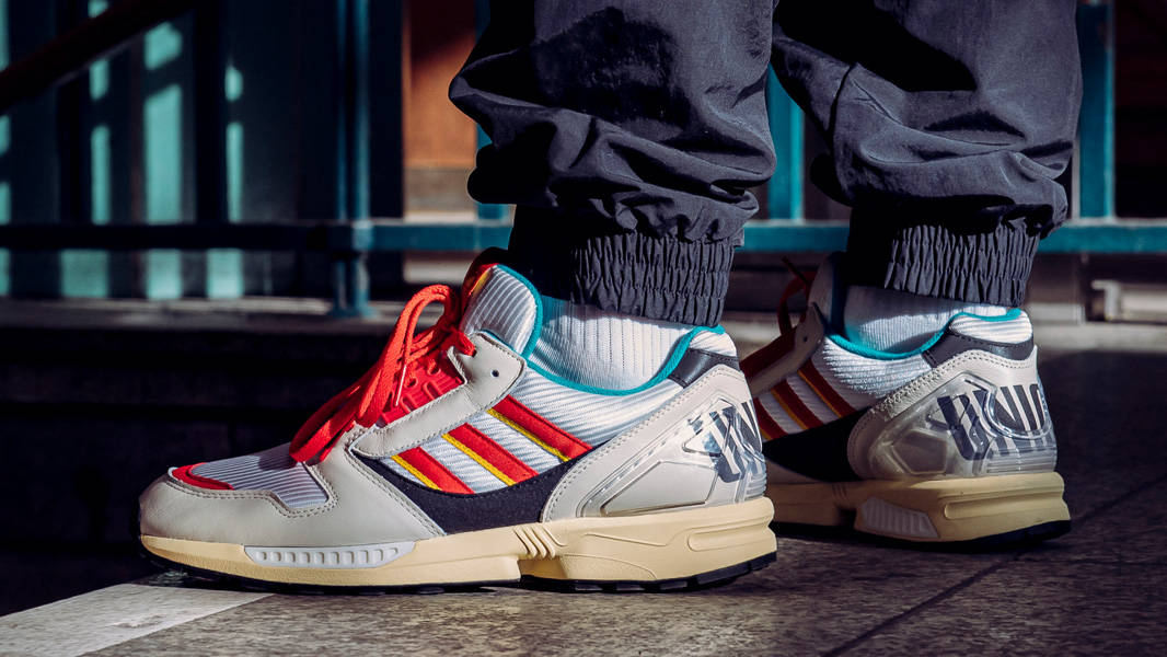 『Sun』 Union Berlin x adidas ZX 8000 Mist Sun | The Sole Supplier