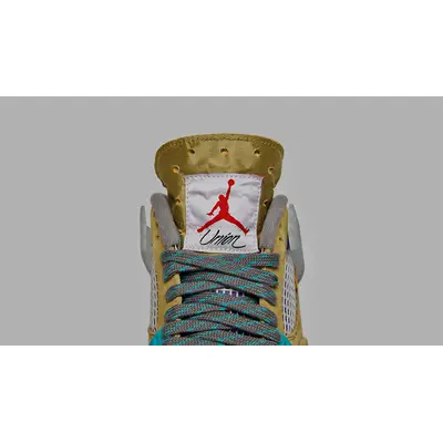 Union x Air Jordan 4 30th Anniversary Desert Moss Turquoise Blue