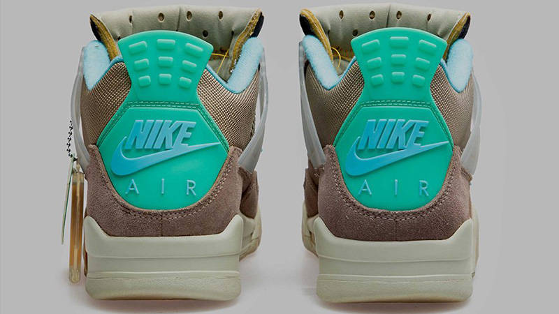 Union x Air Jordan 4 30th Anniversary Taupe Haze Blue Fury