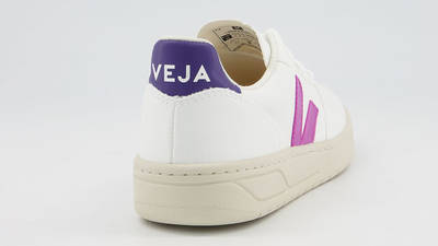 Veja V-10 White Ultraviolet Purple