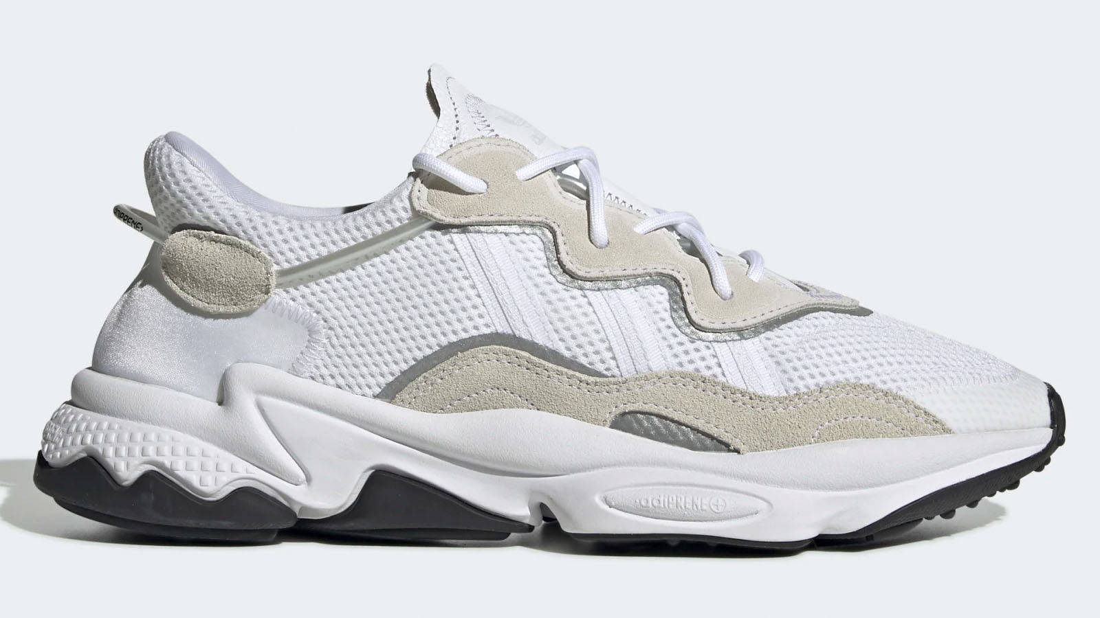 white beige adidas ozweego 25 off sale
