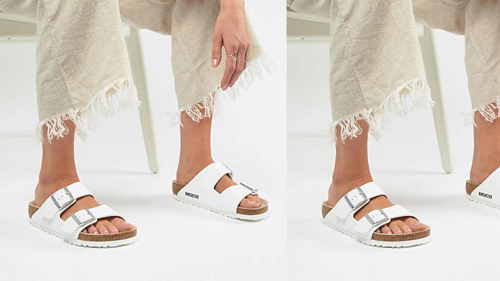 White Birkenstock Sandals Listicle