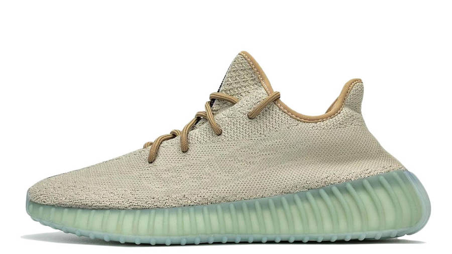 yeezy gray and green