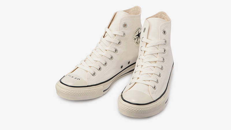 Yu Nagaba x Converse Chuck Taylor All Star High White front