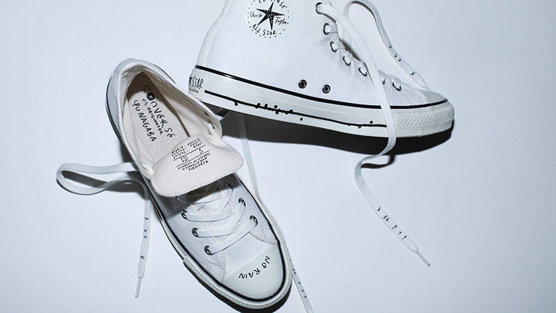 Yu Nagaba x Converse Chuck Taylor All Star High White lifesrtyle