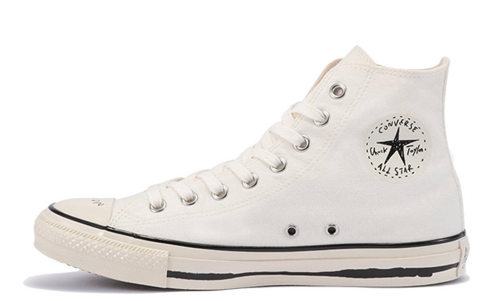 Yu Nagaba x Converse Chuck Taylor All Star High White