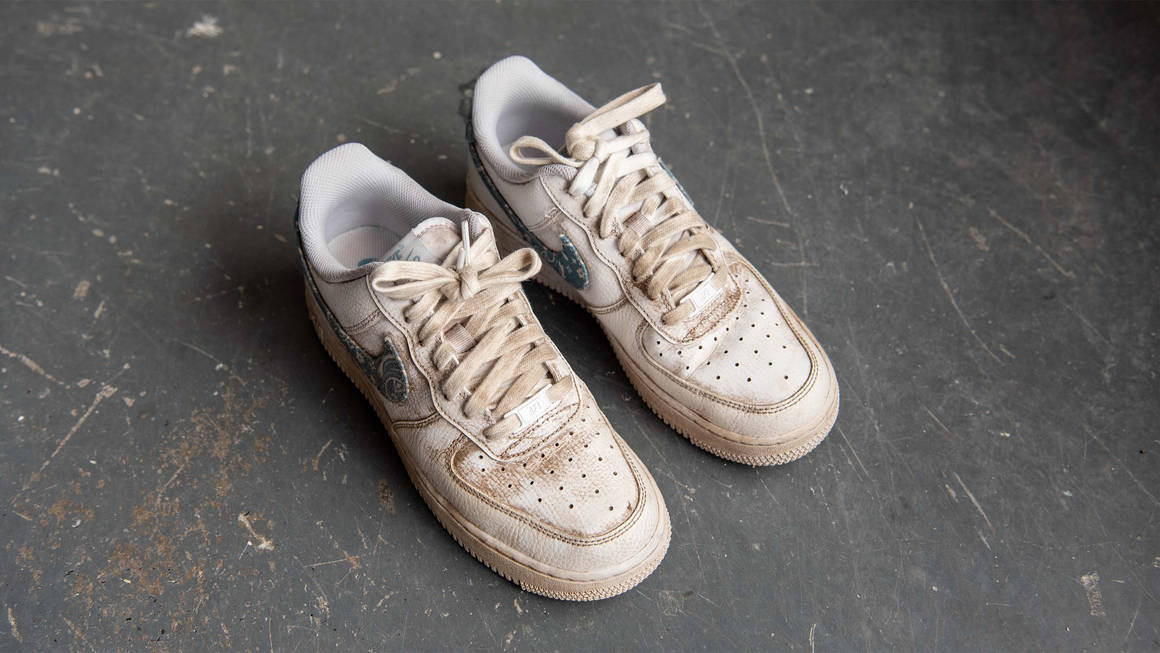 white air force cleaner