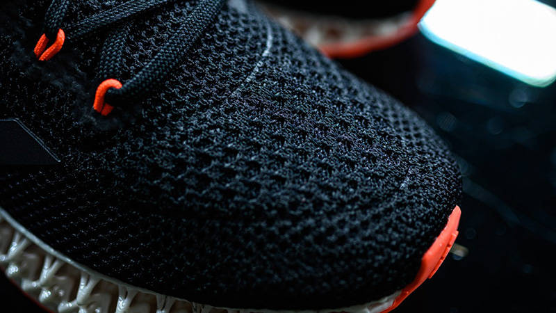adidas 4DFWD Black Solar Red FX5565 toebox