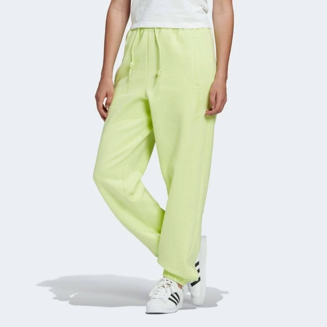 adidas cuffed joggers frozen yellow